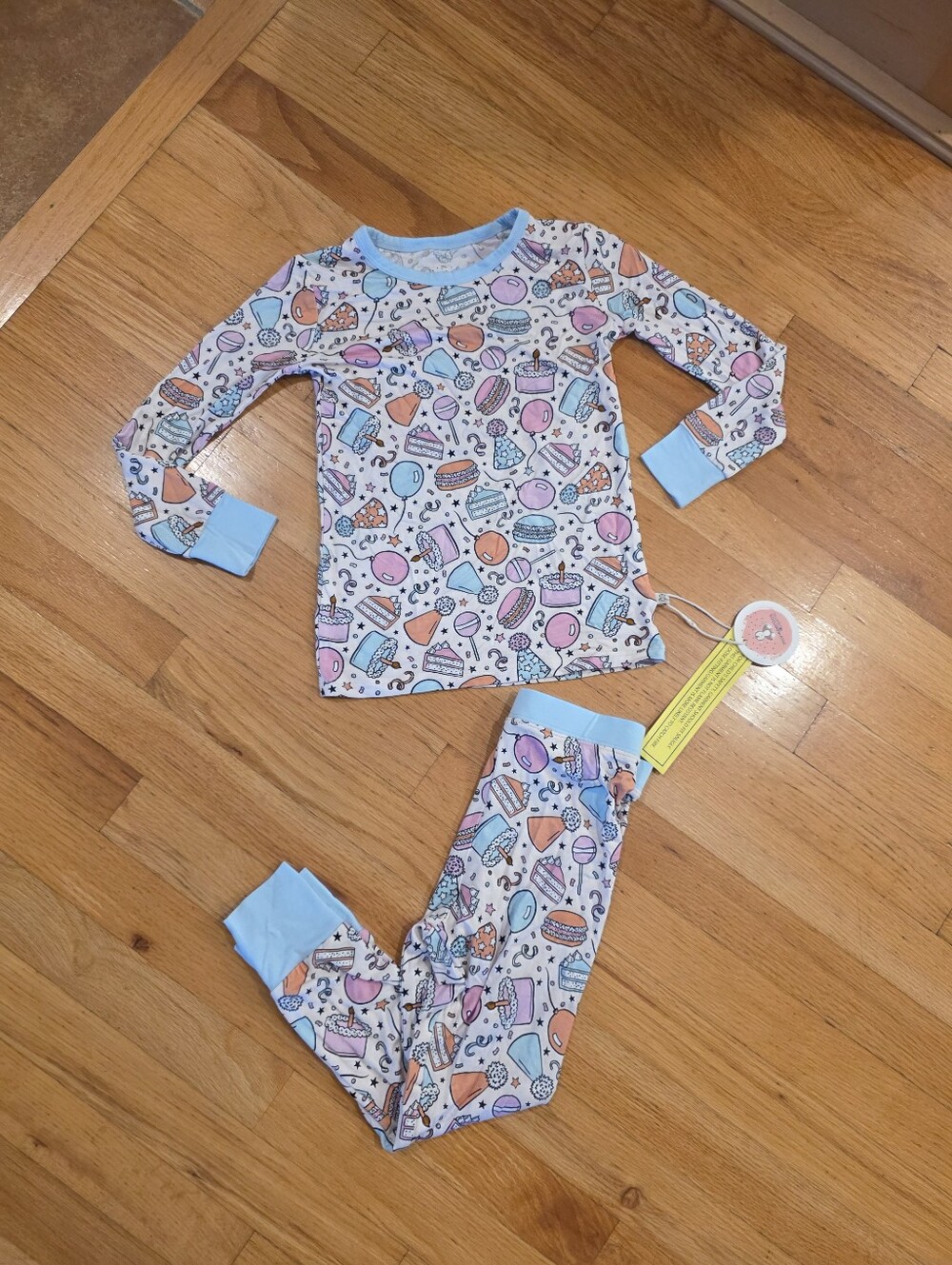 Monkeeroos Birthday Pajama Set